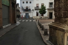 Reparación de calzada en plaza de San Pedro y Plaza Dr Ramón y Cajal
